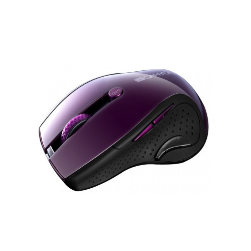 Мышка Canyon CNS-CMSW01P Wireless Purple/Black (CNS-CMSW01P) – CANYON (вид 1)
