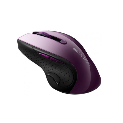 Мышка Canyon CNS-CMSW01P Wireless Purple/Black (CNS-CMSW01P) – CANYON (вид 2)