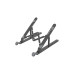 Подставка для ноутбука Orico 11-17", 7 position (15°-45°) plastic black (HS081836) – Orico