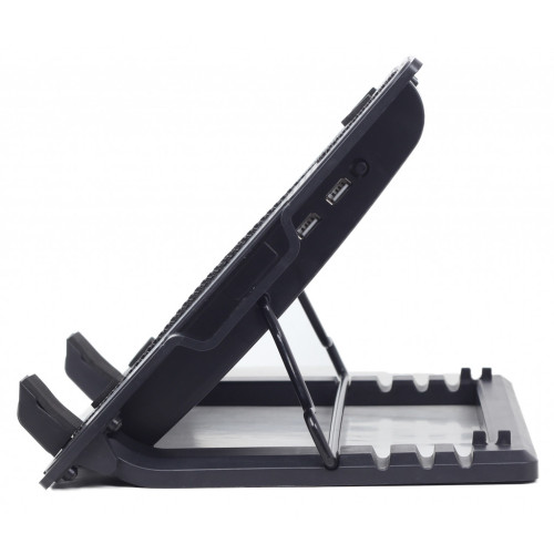 Подставка для ноутбука Gembird до 17", 1x150 mm fan, black (NBS-1F17T-01) – Gembird (вид 1)