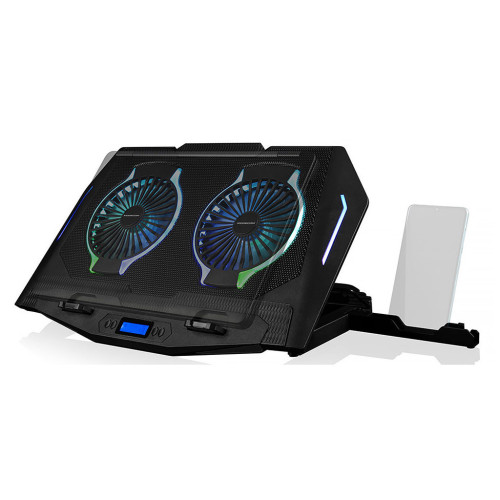 Підставка до ноутбука Modecom SILENT FAN MC-CF-21-RGB (PL-MC-CF-21-RGB) – Modecom (вид 1)