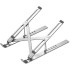 Підставка до ноутбука VENTION Laptop X-type Stand Silver Aluminum Alloy (KDMI0) – Vention