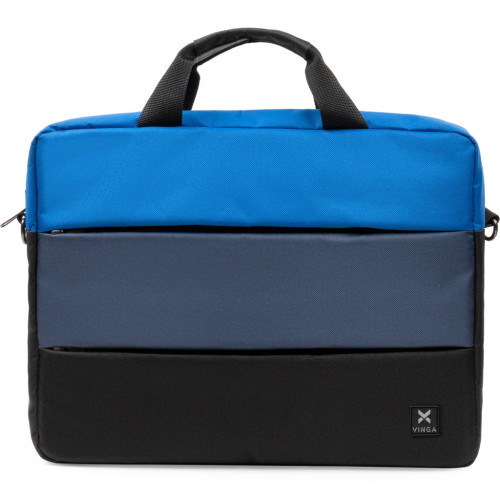 Сумка для ноутбука Vinga 15.6" NB1120 black/blue (NB1120BB) – Vinga (вид 1)
