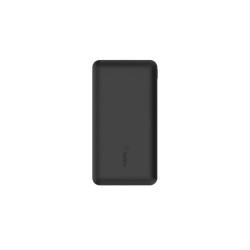 Батарея універсальна Belkin 10000mAh, USB-C, 2*USB-A, 3A max, 6" USB-A to USB-C cable, Black (BPB011btBK)