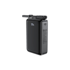 Батарея універсальна Acefast 20000mAh 67W PD/3.0, 20В/3.35A Type-C, USB-A, with cable, Li-ion M4 Black (6974316282723)