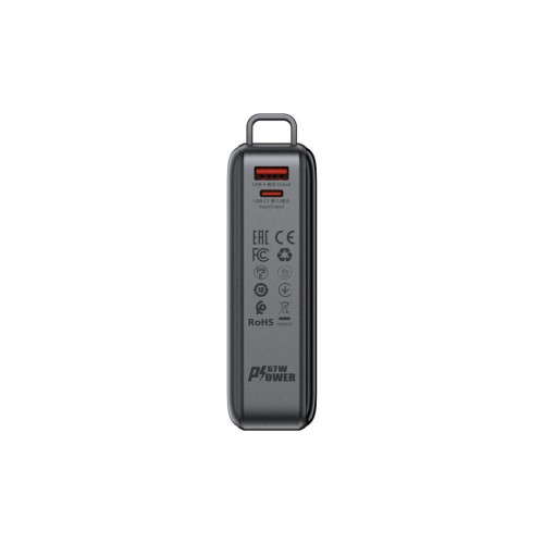 Батарея універсальна Acefast 20000mAh 67W PD/3.0, 20В/3.35A Type-C, USB-A, with cable, Li-ion M4 Black (6974316282723) – Acefast (вид 2)