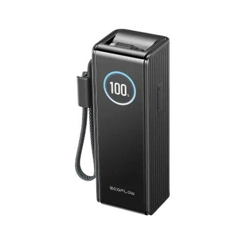 Батарея универсальная EcoFlow RAPID Power Bank 25000mAh with cables black (EF-RAPID25K100W-B-EU) – EcoFlow