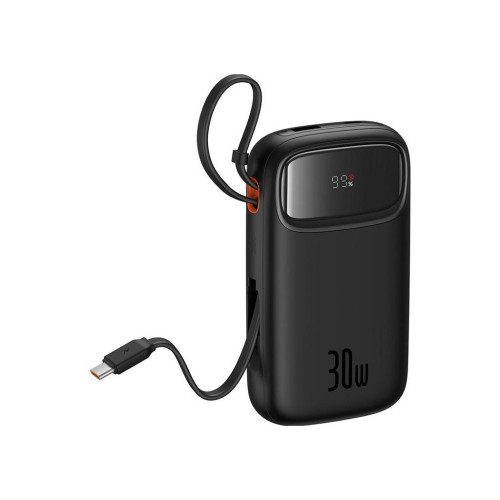 Батарея универсальная Baseus QPow2 20000mAh 30W, with 2*Type-C Cable, Black (P10055009113-00) – Baseus (вид 2)