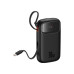 Батарея универсальная Baseus QPow2 20000mAh 30W, with 2*Type-C Cable, Black (P10055009113-00) – Baseus (вид 2)