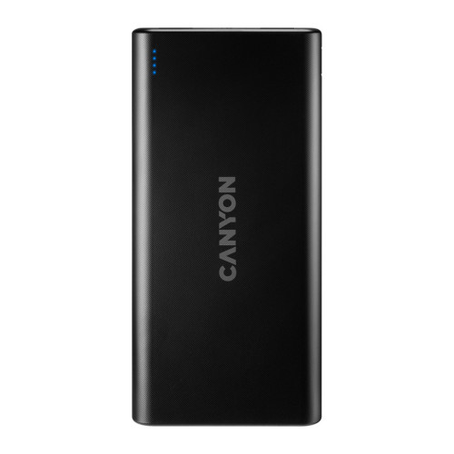 Батарея універсальна Canyon PB-106 10000mAh Input 5V/2A, Output 5V/2.1A(Max) (CNE-CPB1006B) – CANYON (вид 1)