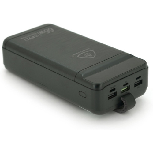 Батарея универсальная LIONPATTON 40000mAh, QC3.0, MicroUSB, Type-C, Lighting, USB, Black (L45 / 38067) – LIONPATTON (вид 1)