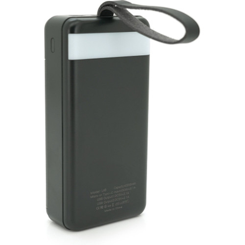 Батарея универсальная LIONPATTON 40000mAh, QC3.0, MicroUSB, Type-C, Lighting, USB, Black (L45 / 38067) – LIONPATTON (вид 2)