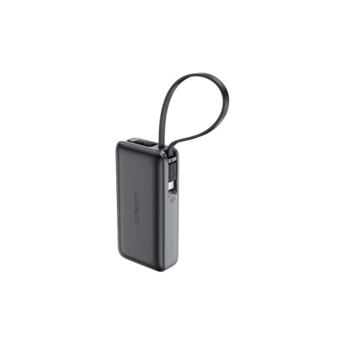 Батарея універсальна Acefast 10000mAh 30W PD, USB-C witch cable, USB-A, Li-Pol, M7 Black (6974316283379) – Acefast (вид 1)