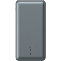 Батарея универсальная Belkin 10000mAh 15W 2xUSB-A, USB-C Gray (BPB011BTGY)