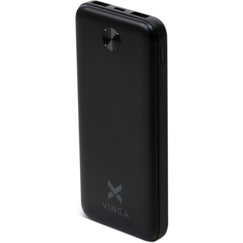 Батарея универсальная Vinga 10000 mAh 10W Black (VPBB10) – Vinga