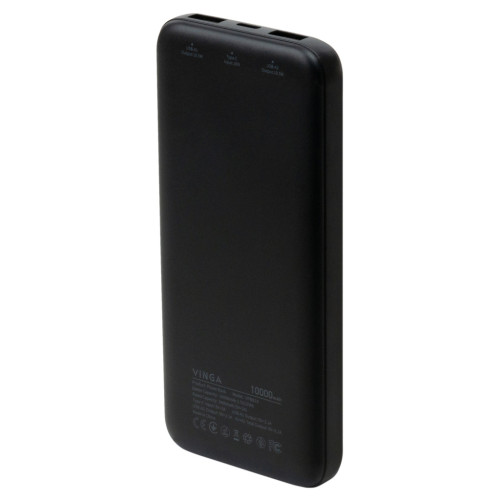 Батарея универсальная Vinga 10000 mAh 10W Black (VPBB10) – Vinga (вид 2)