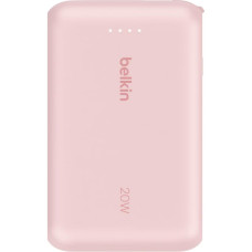 Батарея универсальная Belkin 10000mAh, 20W, USB-C, Pink (BPB021HQPK)