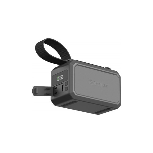 Батарея универсальная Sandberg 40000mAh Survivor 100W, IPX4 Water resist, LED Torch, Pass-Through Charging (421-14) – Sandberg