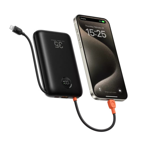 Батарея универсальная VEGER 30000mAh K3 35W PD QC3.0 black (6977525750137) – VEGER (вид 2)