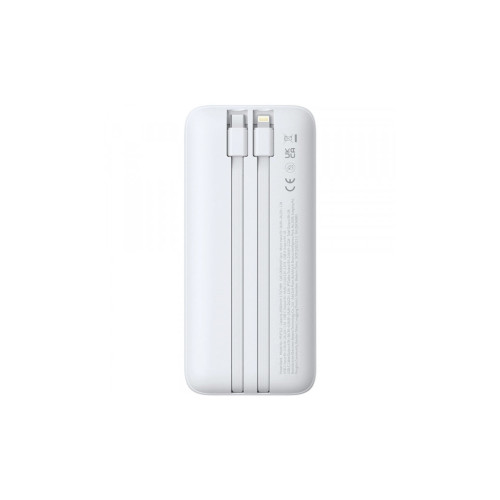Батарея универсальная Baseus Lipow 20000mAh 22,5W PD, QC/3.0, White (P10079102213-00) – Baseus (вид 2)