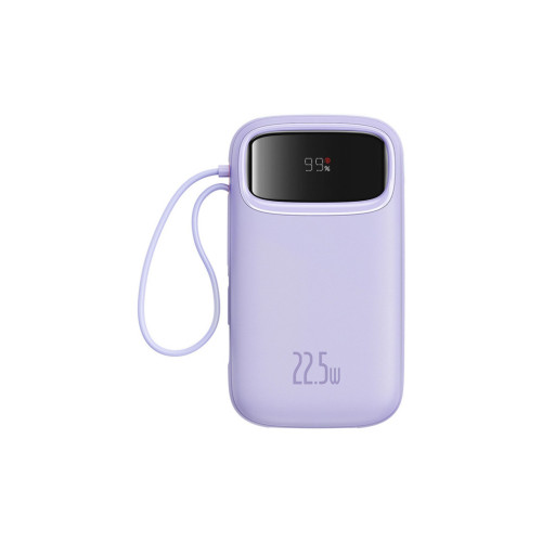 Батарея универсальная Baseus Qpow2 20000mAh 22.5W PD, QC/3.0, Purple (P10055002513-00) – Baseus