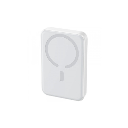 Батарея универсальная JOYROOM Magnetic Wireless 10000mAh 20W PD, QC, USB-C In/Out White (JR-W020 / 6941237119698) – JOYROOM (вид 2)