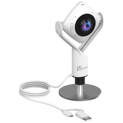 Веб-камера J5create JVCU360-N 360 Rundum USB-A/C (JVCU360-N) – J5create