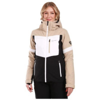 Куртка Kilpi Valera-W WL0106 beige/white/black - 40 - бежевий/білий/чорний (024.0567)