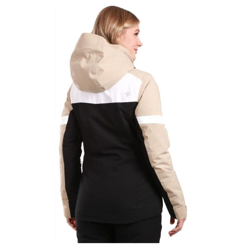 Куртка Kilpi Valera-W WL0106 beige/white/black - 40 - бежевий/білий/чорний (024.0567) – Kilpi (вид 1)