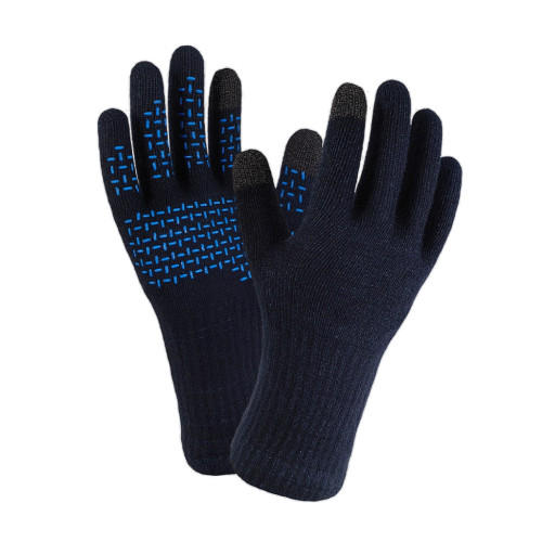 Водонепроницаемые перчатки Dexshell ThermFit 3.0 Gloves темно-блакитні розмір M (DG12402HTB-M) – Dexshell