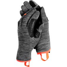 Рукавицы Ortovox Fleece Light Glove Wms black steel blend - M (025.001.1157)