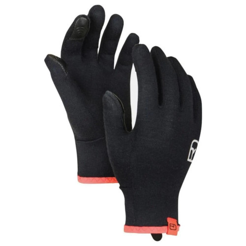 Рукавиці Ortovox 185 Rock'N'Wool Glove Liner Wms black raven - S - чорний (025.001.1253) – Ortovox