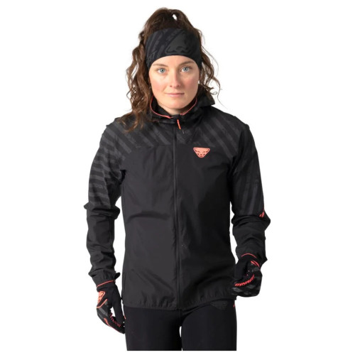 Куртка Dynafit Trail Reflective Wind Jkt Wmn 71985 0911 - M - чорний (016.002.2894) – Dynafit
