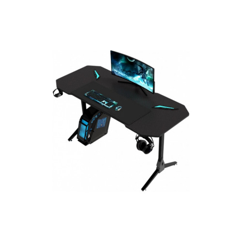 Компьютерный стол GT Racer T-1211 Black (T-1211 (120x60x73) Black) – GT Racer