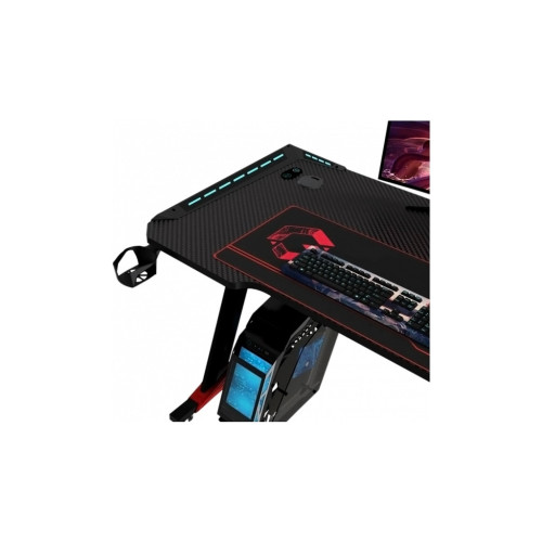 Комп'ютерний стіл GT Racer T-1212 Black (T-1212 (120x60x73) Black) – GT Racer (вид 2)