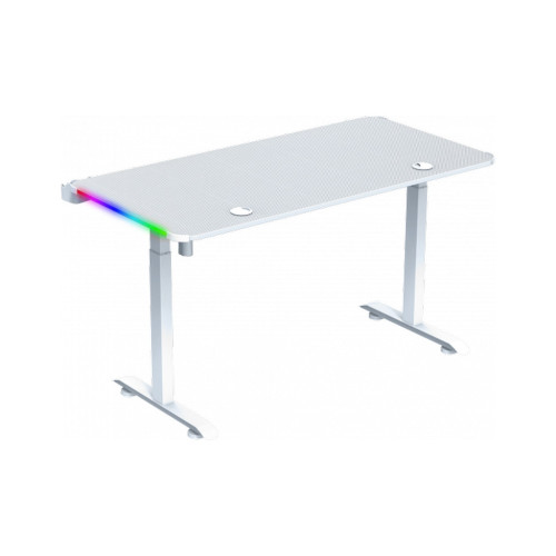 Комп'ютерний стіл GT Racer T-1231 White (T-1231 (120x60x73-117) White) – GT Racer (вид 1)