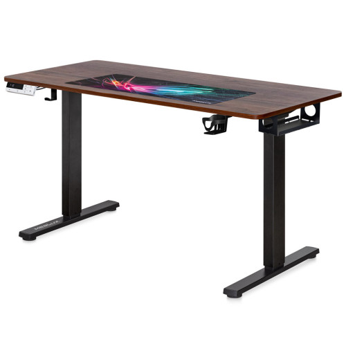 Компьютерный стол Mealux PowerDesk Duo Walnut (EVO-242 Duo Walnut /B) – Mealux