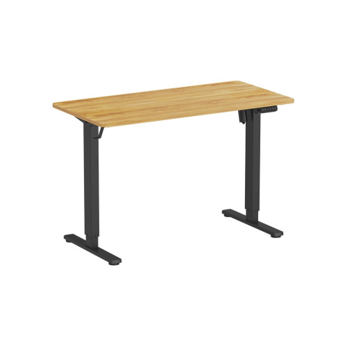 Компьютерный стол OfficePro ODE1260LW Wood/Black (ODE1260LW) – OfficePro