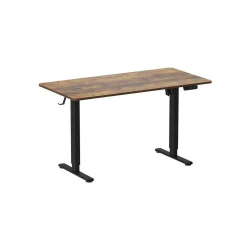 Компьютерный стол OfficePro ODE1670DW Dark Wood/Black (ODE1670DW) – OfficePro