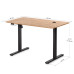 Комп'ютерний стіл Mealux PowerDesk Energy Mahogany з електрорегулюванням висоти (EVO-201 Energy Mahogany/B) – Mealux (вид 2)