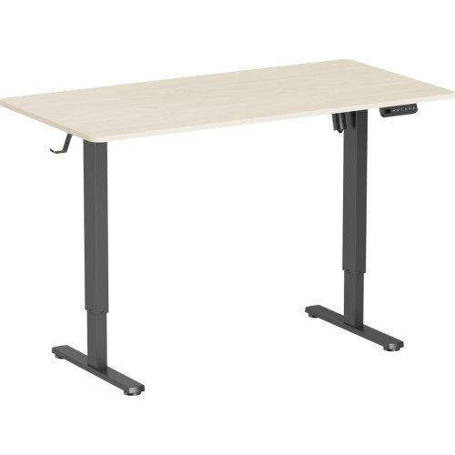 Компьютерный стол OfficePro ODE1470LWB Light Wood/Black (ODE1470LWB) – OfficePro
