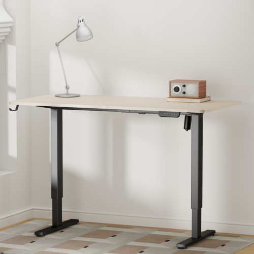 Компьютерный стол OfficePro ODE1470LWB Light Wood/Black (ODE1470LWB) – OfficePro (вид 2)