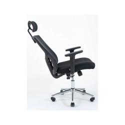 Офісне крісло Richman Роджер Хром сітка чорна (ADD0002376)