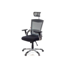 Офисное кресло Аклас Прима PL HR ANF Серое (08173)