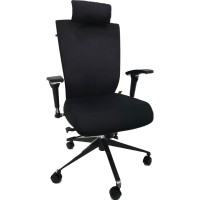Офісне крісло Barsky ECO Black slider (G-5)