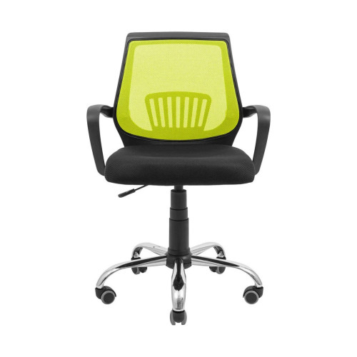 Офисное кресло Richman Стар Хром Пиастра Сетка черная + зеленая (ADD0003157) – Richman (вид 1)