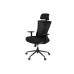 Офисное кресло Аклас Тауер BL R-SR SP-7800BK Чорний (Mesh 03 black) (00142834) – АКЛАС