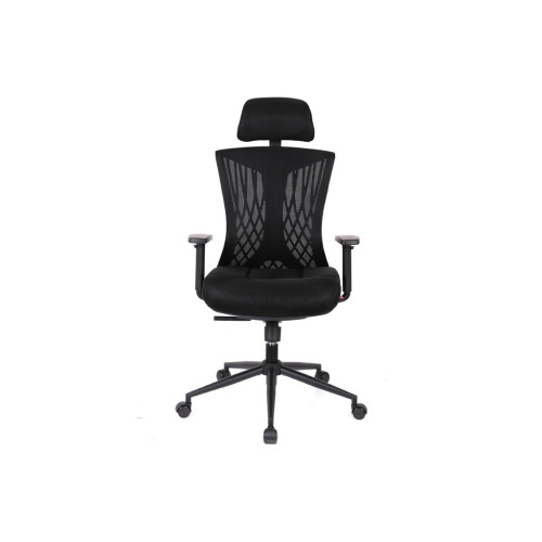 Офисное кресло Аклас Тауер BL R-SR SP-7800BK Чорний (Mesh 03 black) (00142834) – АКЛАС (вид 1)