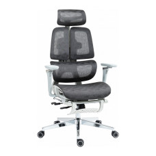 Офісне крісло GT Racer B-2450 White/Gray