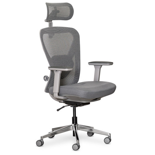 Офісне крісло Mealux Q1 Air Fabric Grey (HF-Q1 F/G) – Mealux